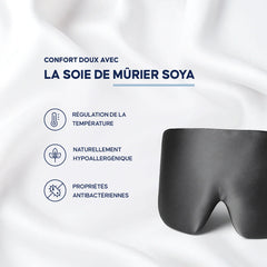 Masque de Sommeil en Soie Naturelle