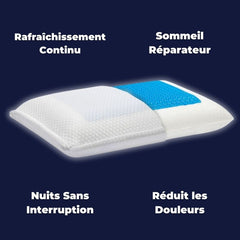 RisenSleep™ – Oreiller orthopédique rafraîchissant contre les douleurs cervicales