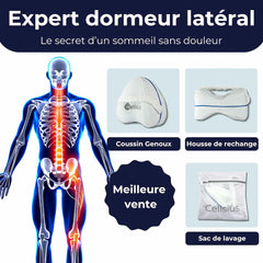 Kit Expert dormeur latéral - Le secret d'un sommeil sans douleur